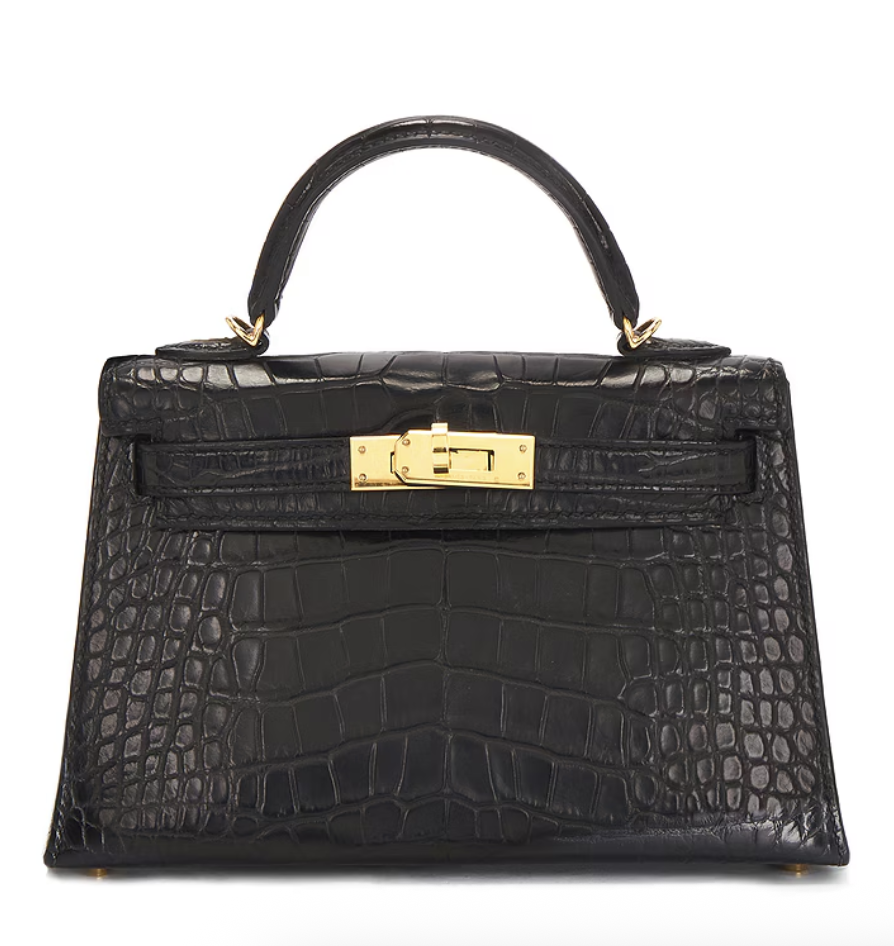 Hermès, Alligator Kelly 20 Handbag