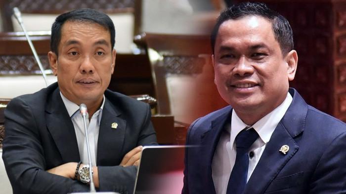 Wakil Ketua Komisi XI DPR Fraksi Partai Nasdem Fauzi Amro (kiri) dan anggota Komisi XI DPR Fraksi Partai Nasdem Charles Meikyansah (kanan). (Kolase Foto Istimewa)