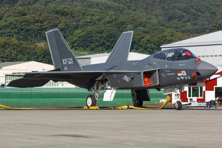 한국항공우주산업(KAI)이 개발한 KF-21 보라매. 사진=KAI