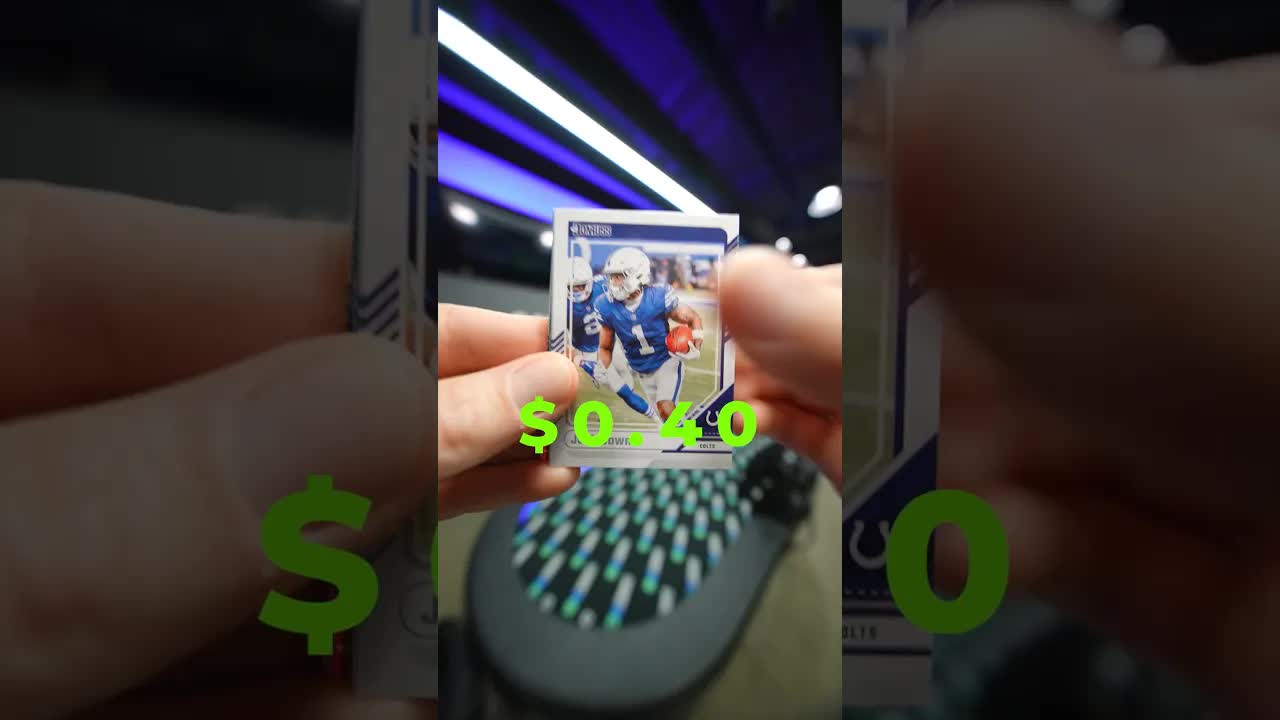 day 32! donruss football pack opening: chasing jaden daniels downtown!