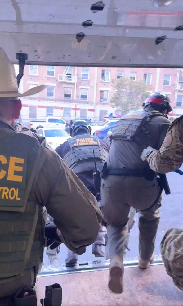 Border Patrol launches immigration raid from inside rental truck at ...