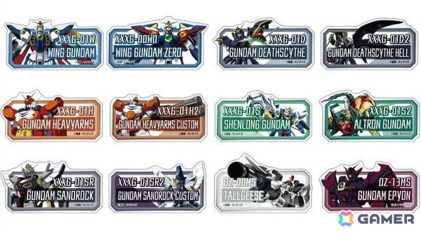 新機動戦記ガンダムW」30周年記念公式ショップが8月8日より
