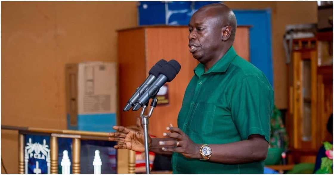 DCP leader Gachagua at a past church event. Photo: Rigathi Gachagua. Source: Twitter