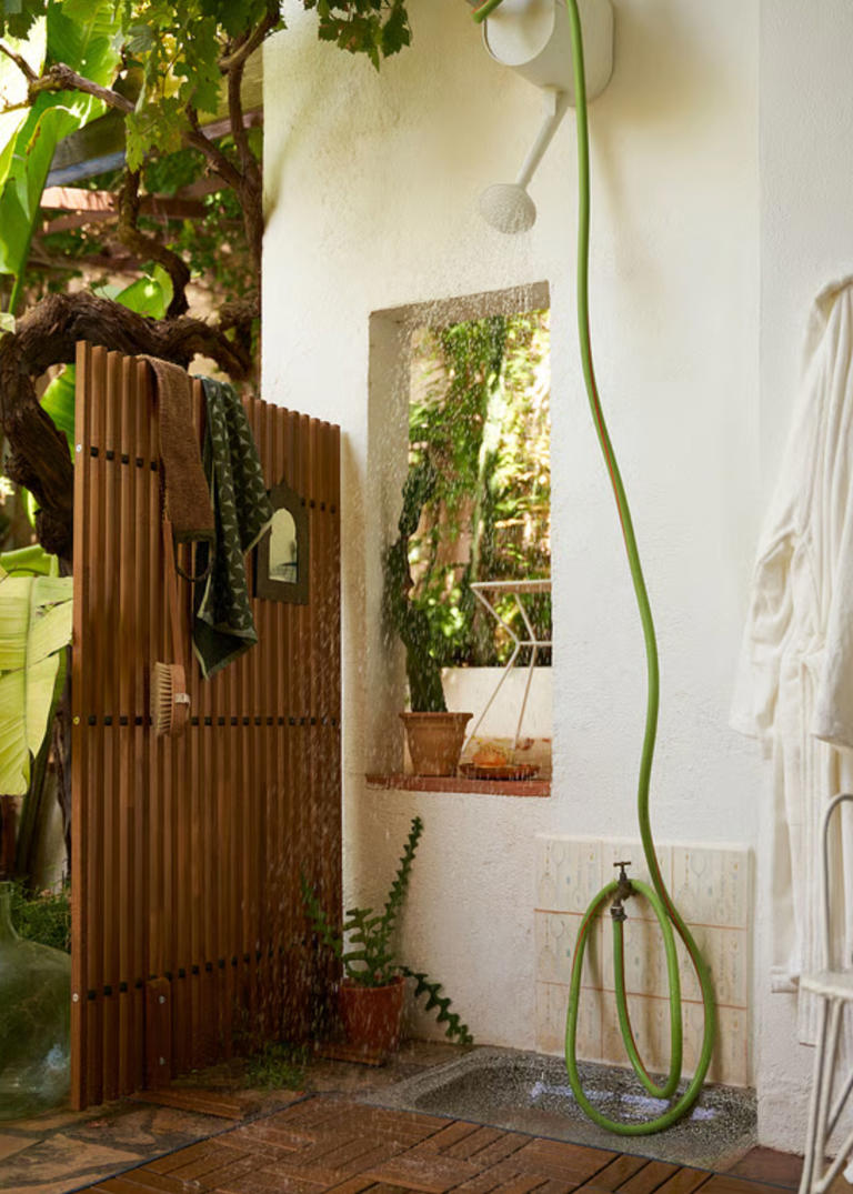 How can I create a more private garden without buying anything new?