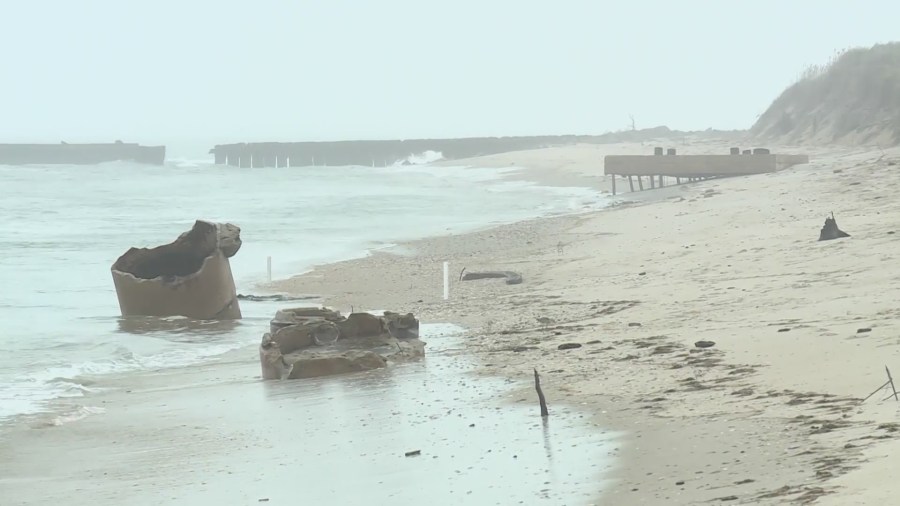 Army Corps sends crew to Outer Banks beach after erosion exposes oil ...