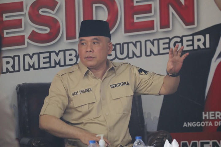 Anggota DPR RI, Heri Gunawan. Foto: Instagram/ @herigunawan88