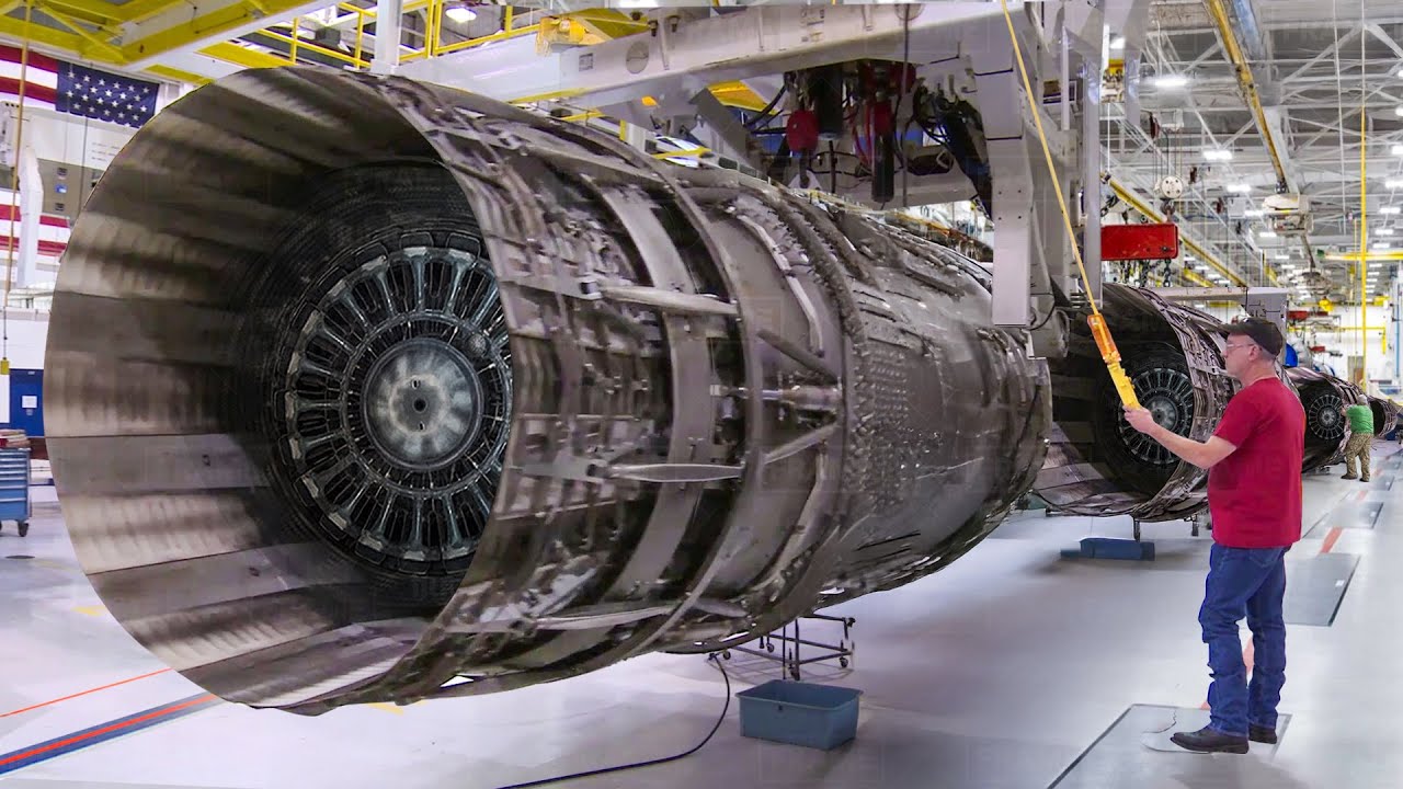 How They Rebuild US Air Force's Most Powerful Jet Engines