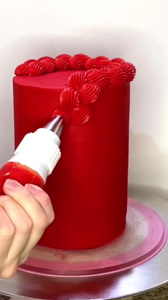 How I Decorate a Bright Conversation Heart Cake for Valentine’s Day