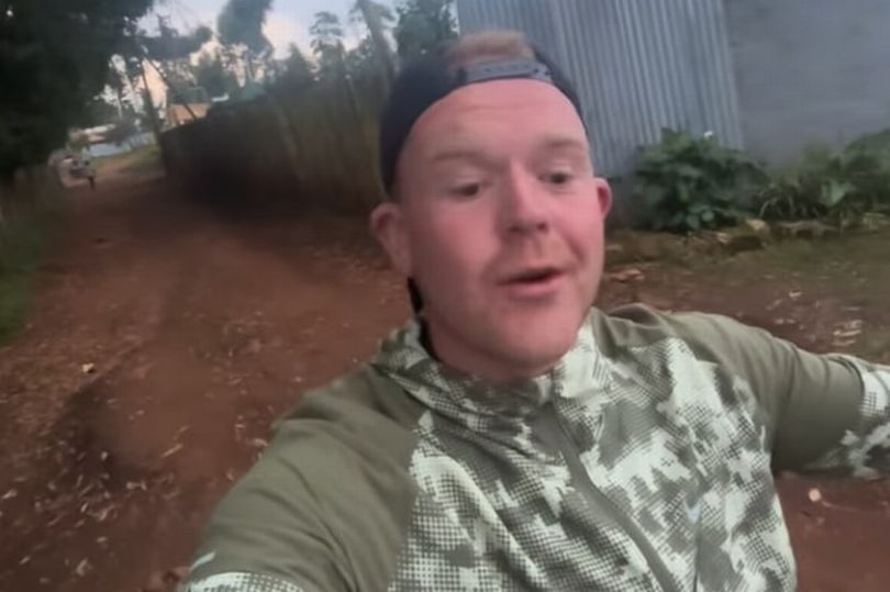 Colson Smith is currently in Kenya after leaving Coronation Street