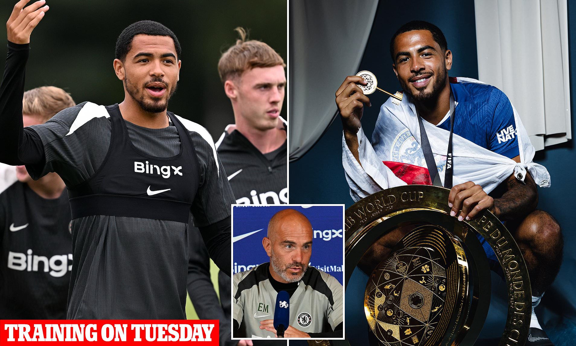 Chelsea dealt huge injury blow as Levi Colwill is ruled out for MONTHS ...