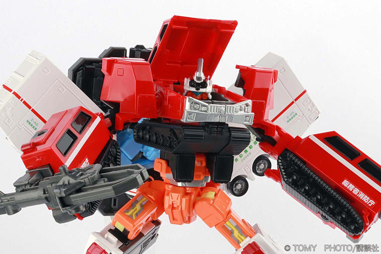 トミカヒーローズ】2体の大型ジョブレイバーが合体！ 「ハイパー