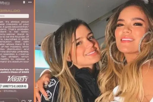 Karol G compartió el logro de su hermana Jessica. Instagram Karol G