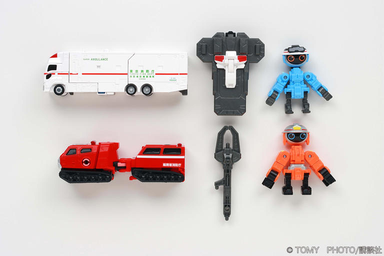 トミカヒーローズ】2体の大型ジョブレイバーが合体！ 「ハイパー