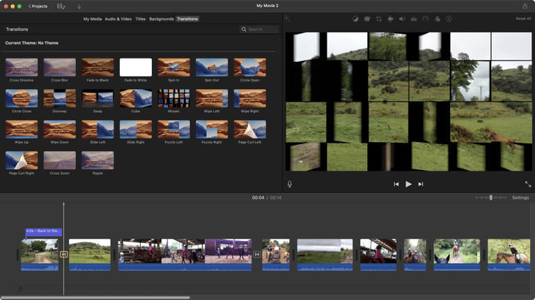 Spruce up your project with some animated titles and transitions (Image credit: Steve Paris)