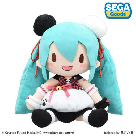初音ミク　ボカロ　2024 演唱会　パンダ　ぬいぐるみ 初音ミク」中国の投稿サイト「POPPRO」とコラボした「パンダ饅頭