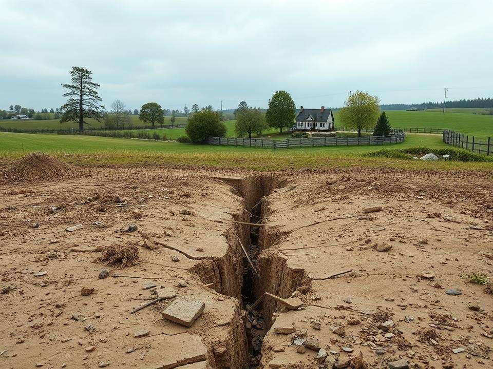 For the first time, the Earth splits on camera: 2.5-Metre fault slip ...
