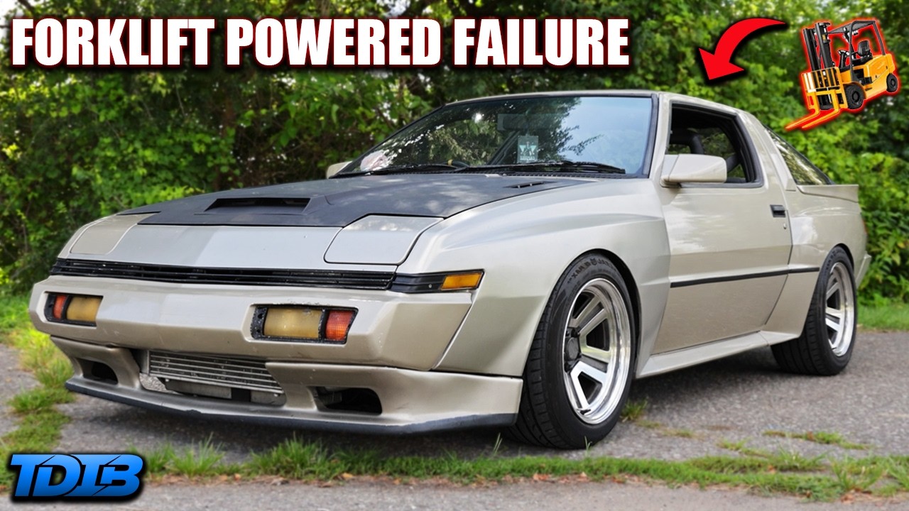1JZ Mitsubishi Starion is basically a knock-off Supra