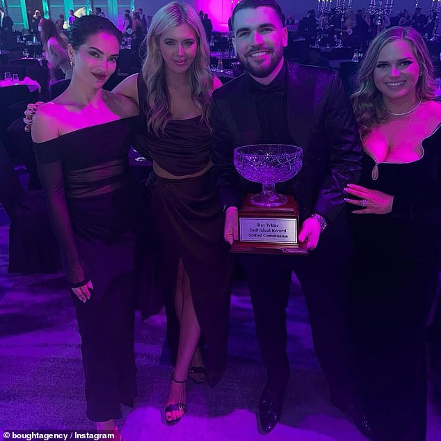 Tesolin and his wife Sophia (right) have amassed a major real estate portfolio worth $15million