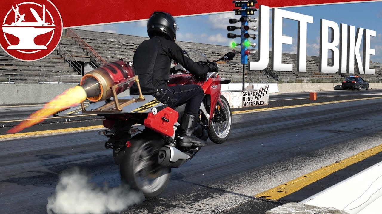 This motorcycle has a jet engine… will it shatter records?
