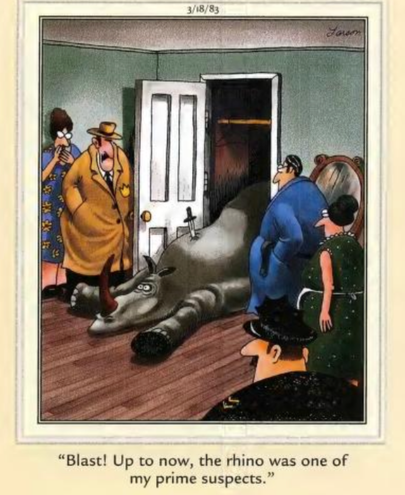 The Far Side Prime suspect