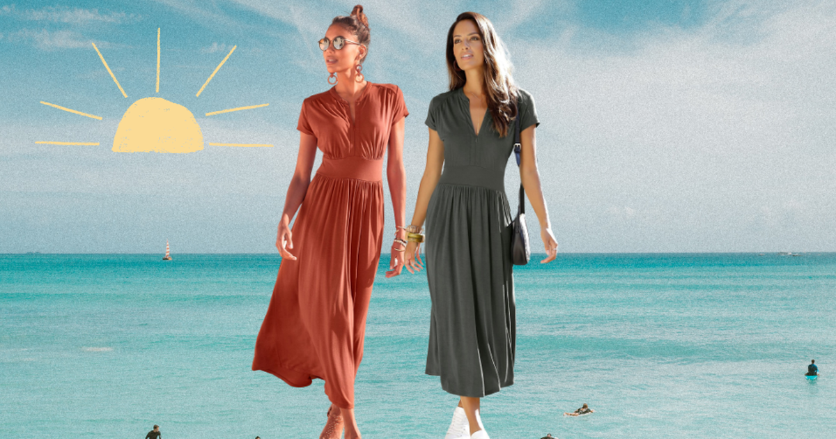 Otto Kundinnen begeistert : Das schönste Schlankmacher Kleid für den Sommer Otto Kundinnen begeistert : Das schönste Schlankmacher Kleid für den Sommer