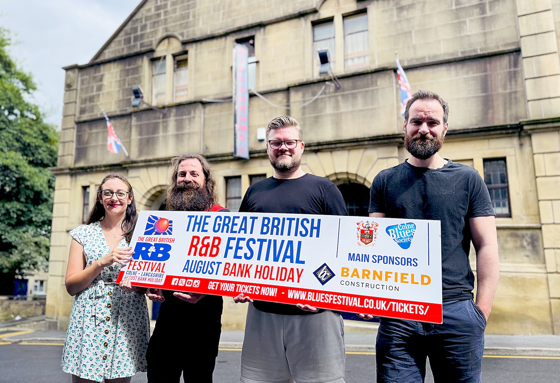 We met last year at Colne's R&B Festival - now we're making our main ...