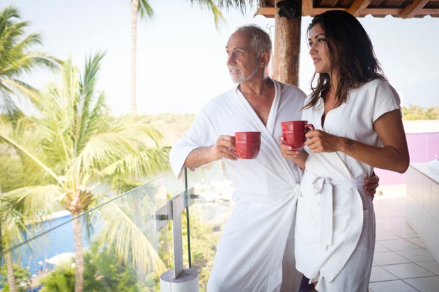 Men get real about what they actually get out of their age-gap relationships.