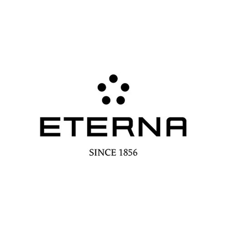 Eterna的商標設計以五珠軸承為靈感