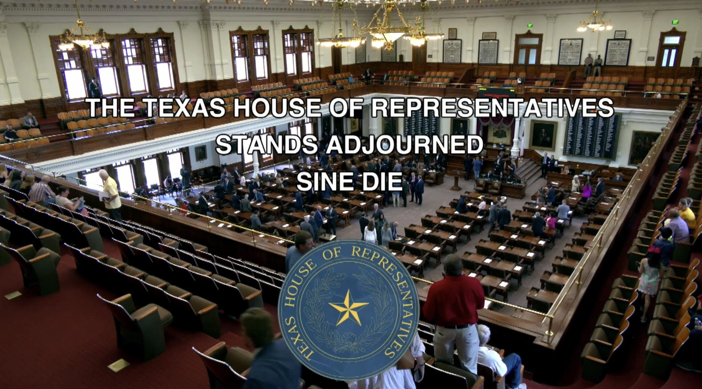 TX House adjourns until Saturday second special session underway TX House adjourns until Saturday second special session underway