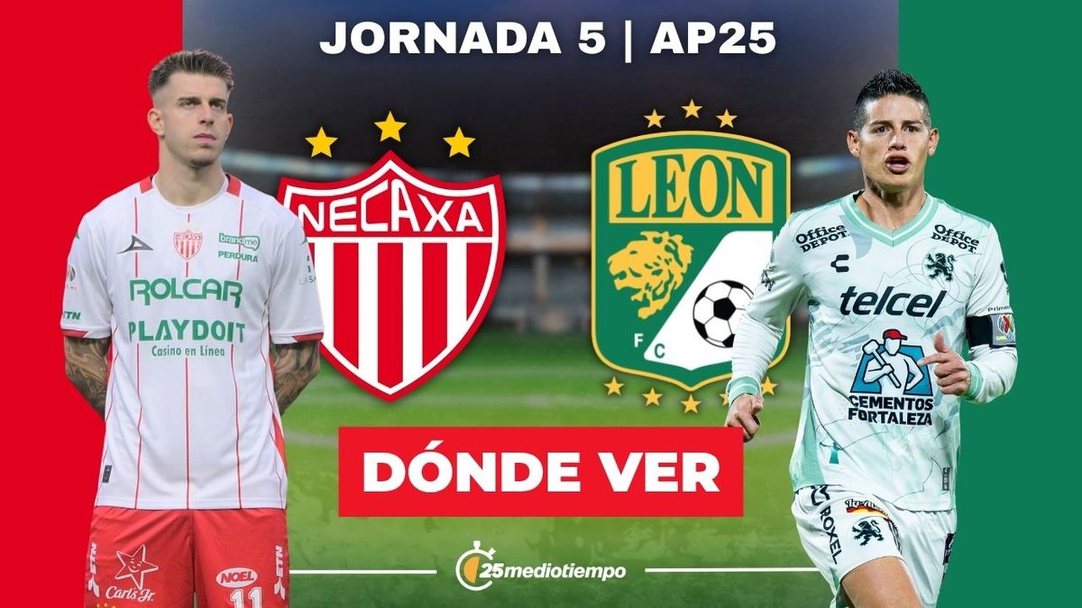 Necaxa vs León EN VIVO | Partido J5 Liga MX 2025 HOY