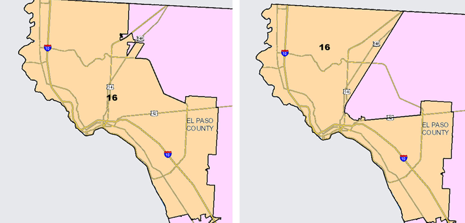 Latest Texas redistricting map keeps key Fort Bliss areas, El Paso ...