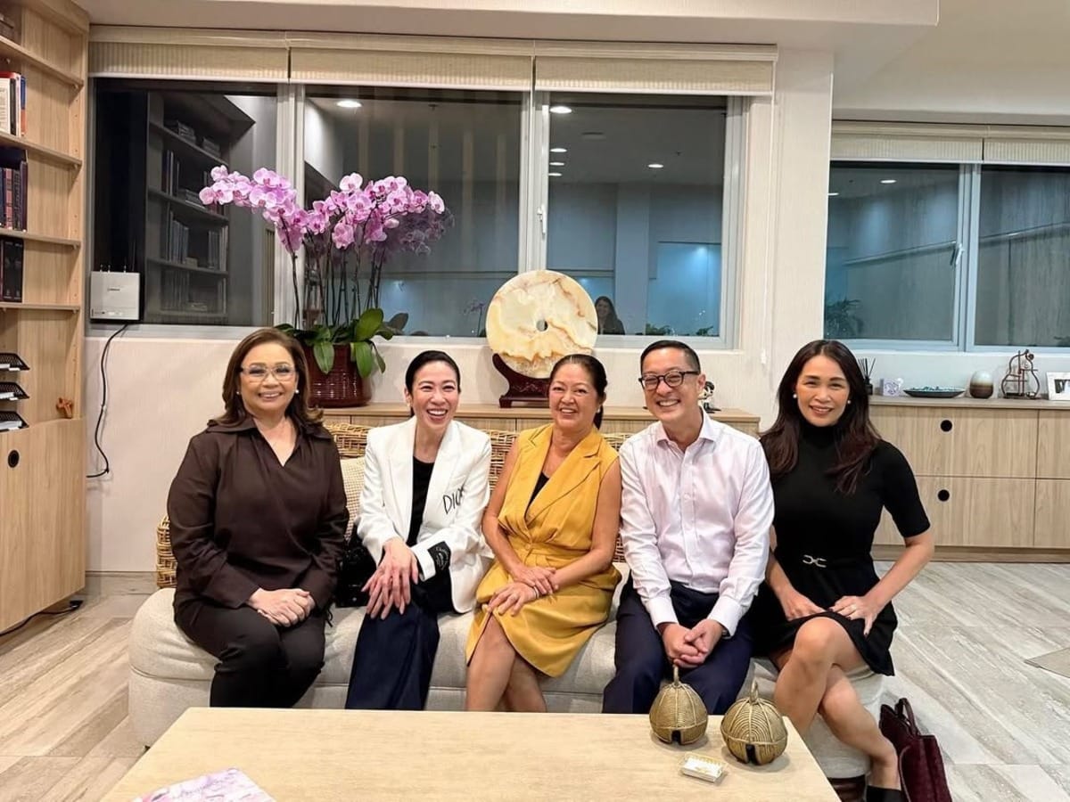 GMA, ABS-CBN bosses meet with First Lady Liza Marcos for 'exciting project'