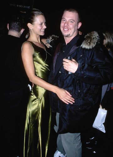 Alexander McQueen und Kate Moss
