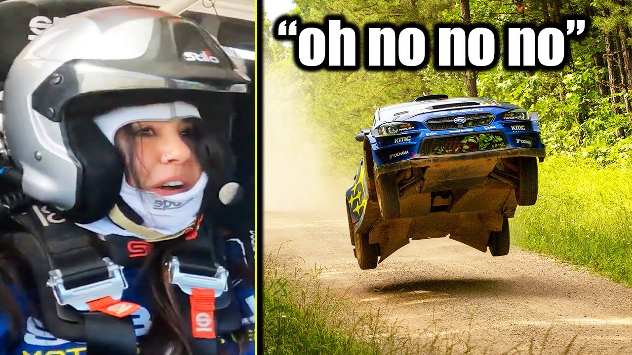 Wife vs rally car champion
