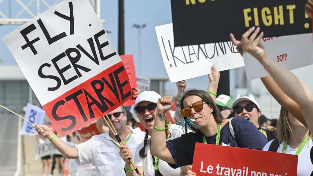 Canadian government intervenes in Air Canada flight attendant strike