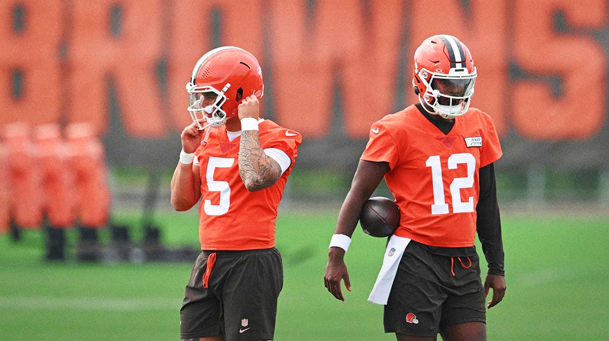 Skip Bayless' praise for Browns QB Dillon Gabriel comes with Shedeur  Sanders twist