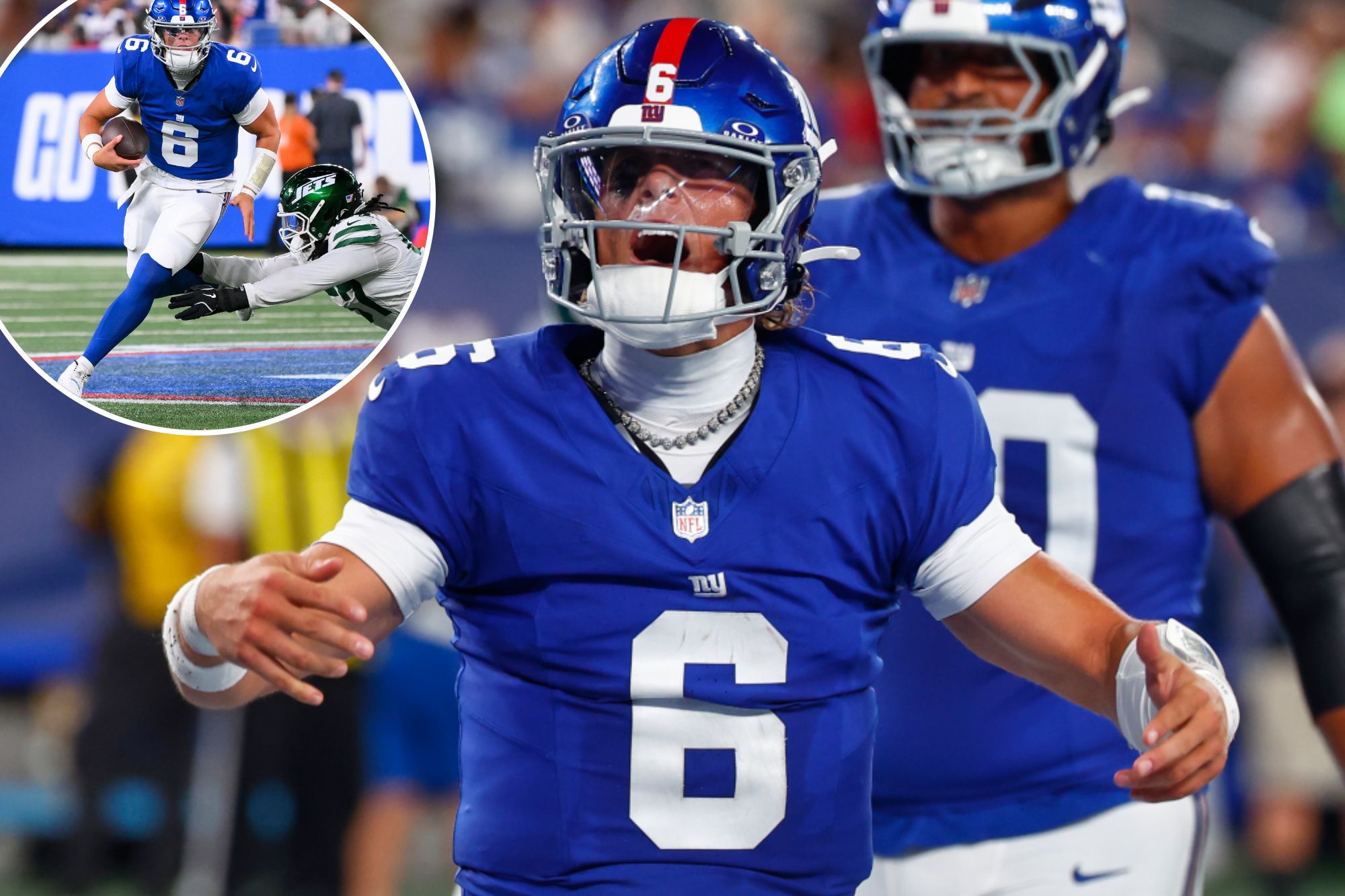 Jaxson Dart making strong case to be Giants' backup QB as he aces ...