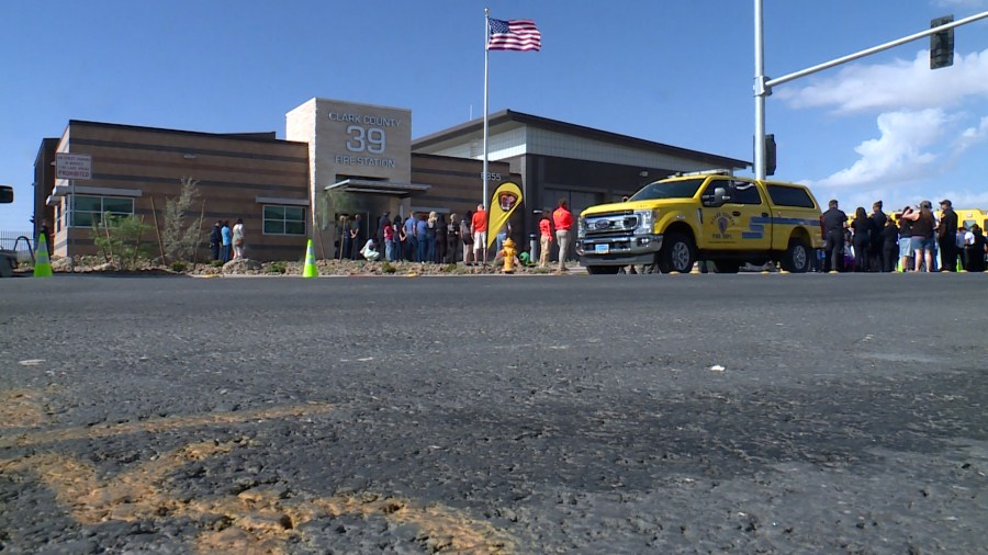 New Clark County fire station opens in southwest Las Vegas