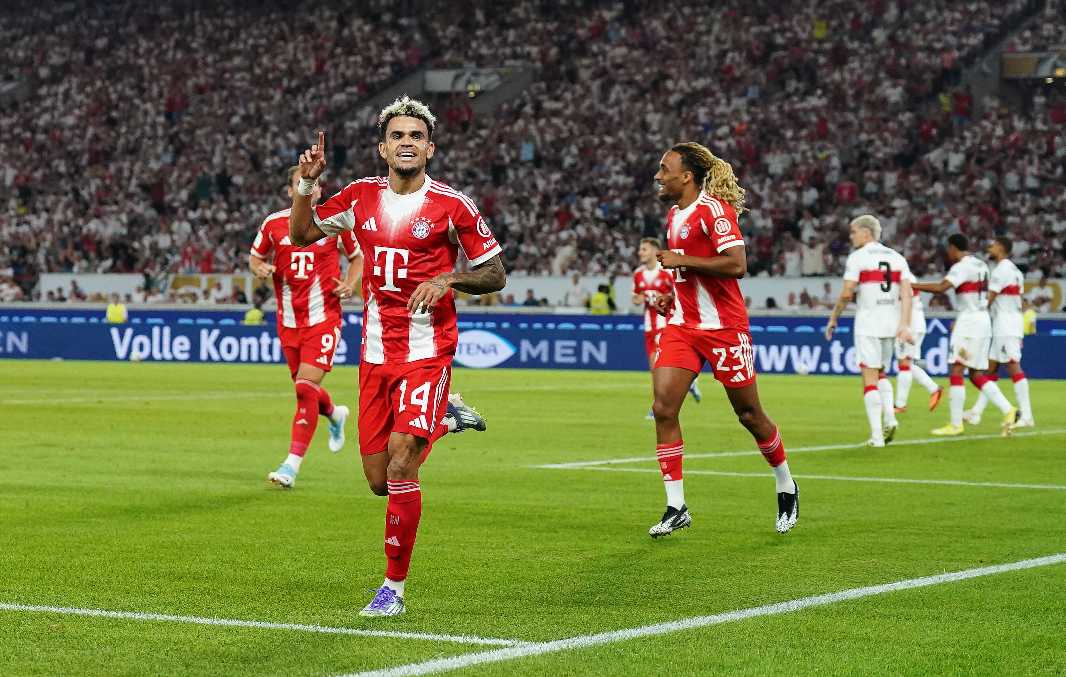 Luis Díaz fue quien certificó el título de Supercopa para Bayern Múnich