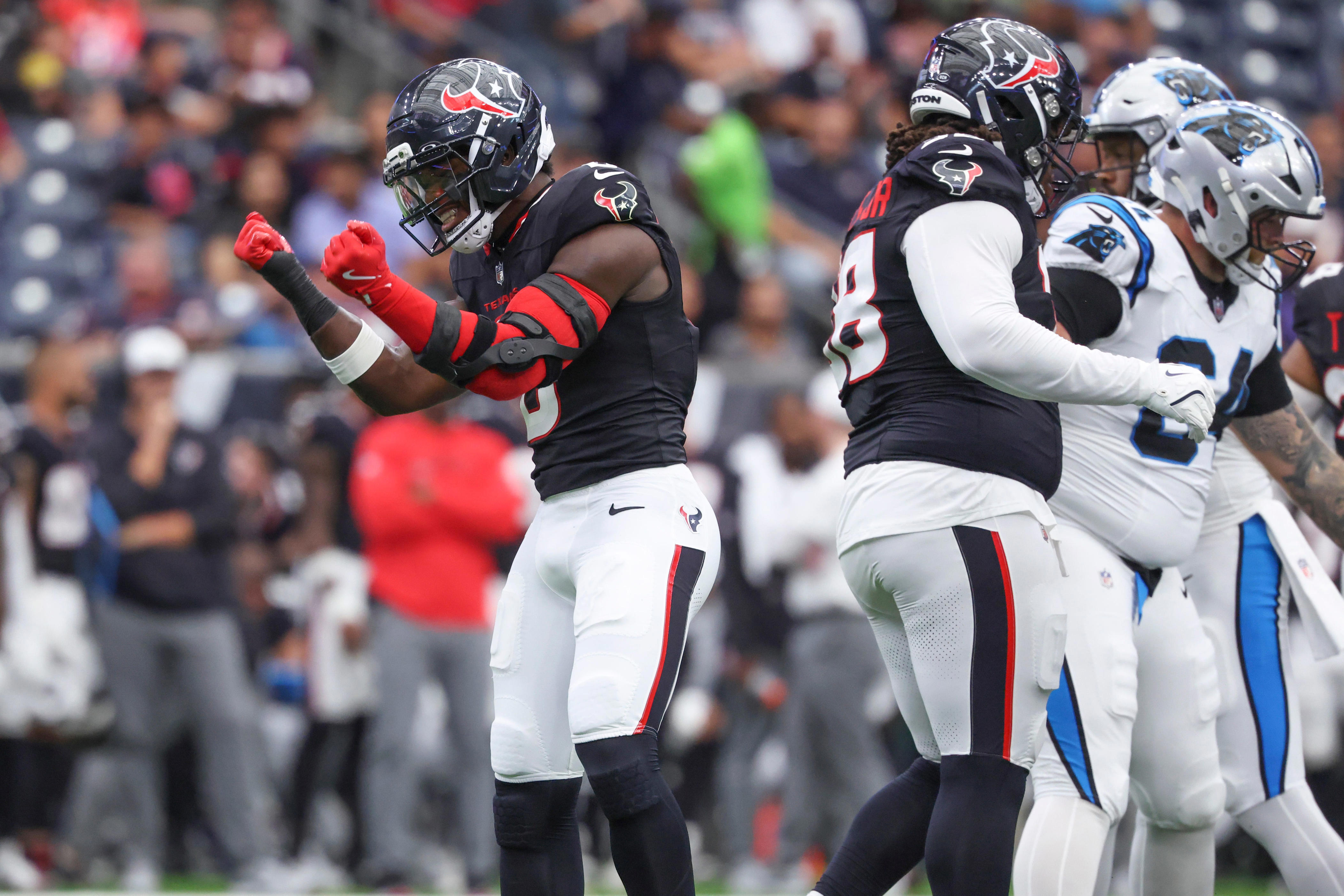 Texans name LB Azeez Al-Shaair Walter Payton Man of the Year nominee