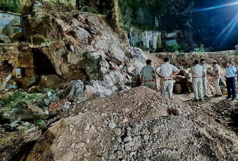 Explosives used for breaking rocks seized in Ajmer