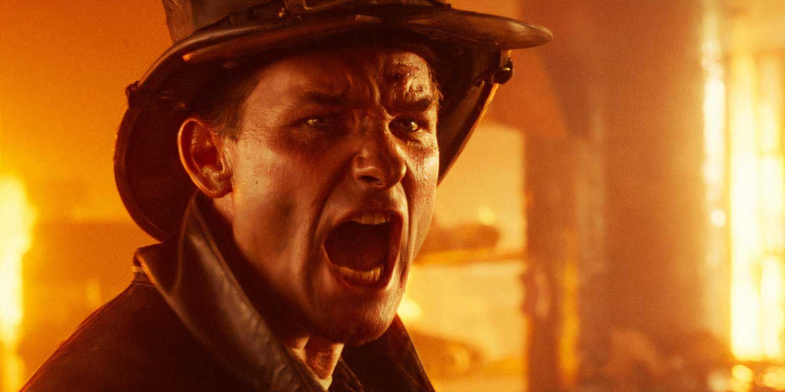 Kurt Russell yelling as Stephen in Backdraft
