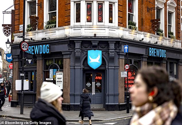 BrewDog menghapus birnya dari hampir 2.000 pub saat bar-bar beralih dari produsen bir yang sedang be