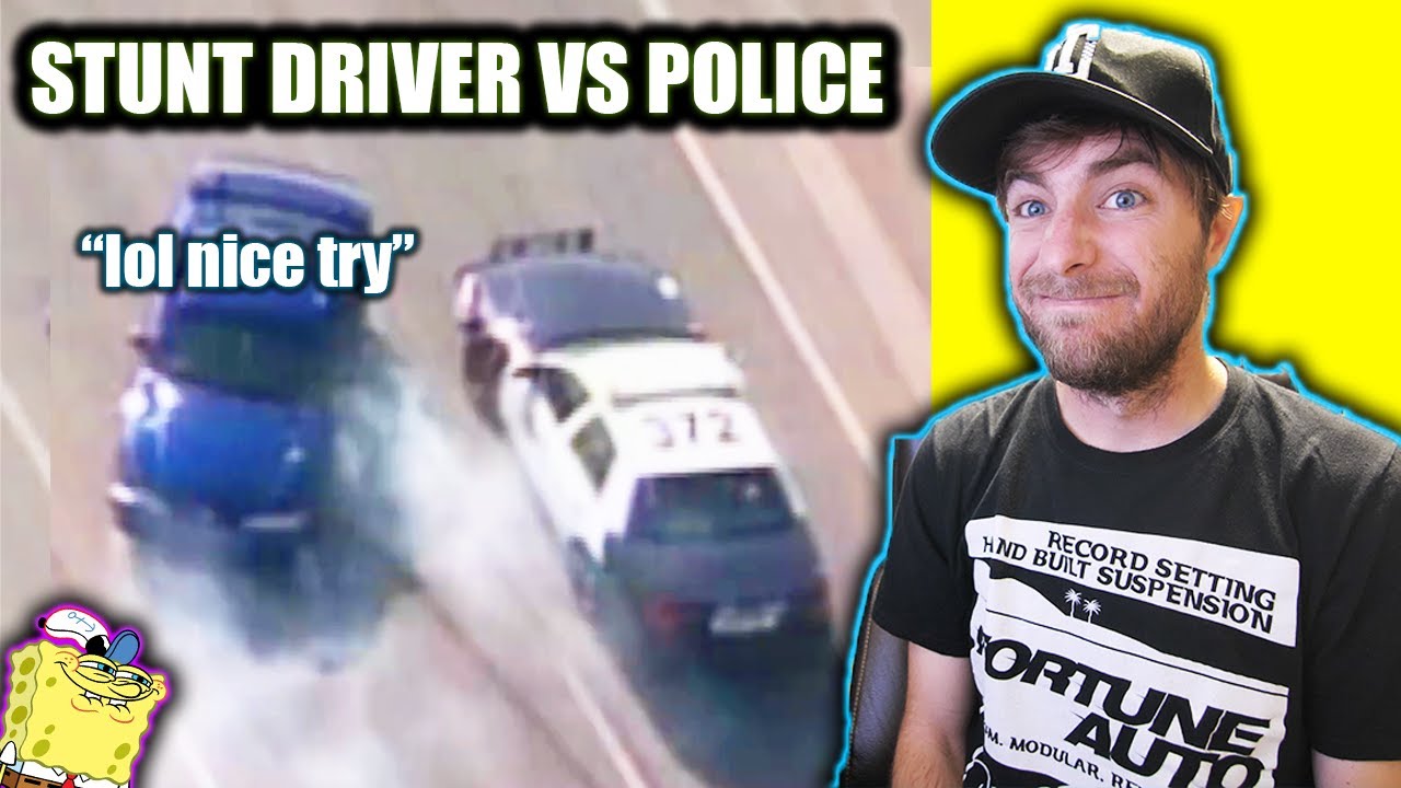 Mustang causes most frustrating police chase ever with stunt driver