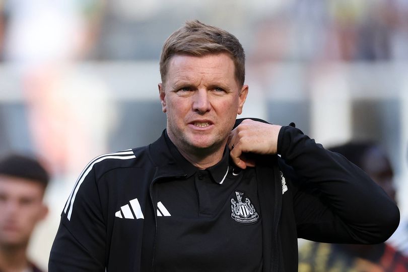 Newcastle head coach Eddie Howe