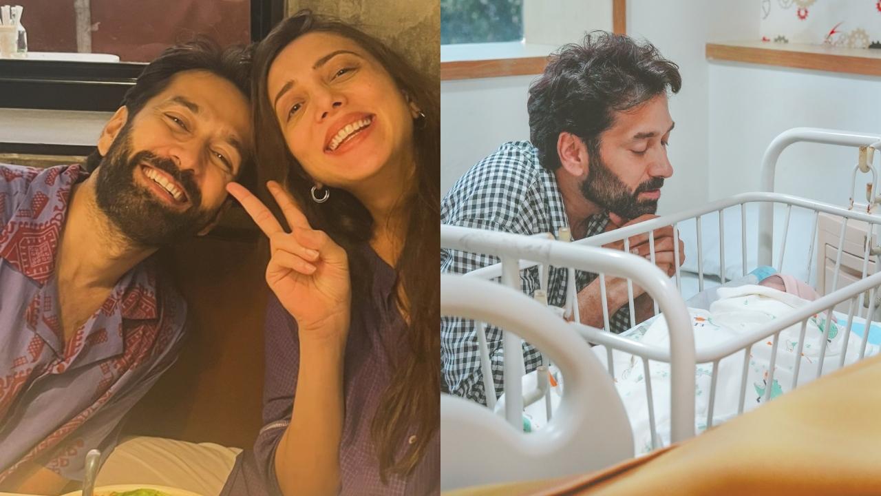 Nakuul Mehta and Jankee Parekh share first glimpse of their newborn baby  girl, image size:1280x720