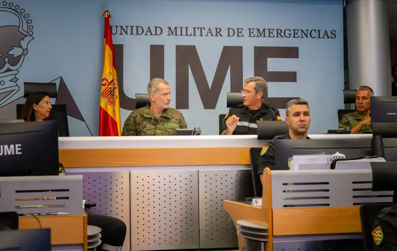 El Rey Felipe VI, muy preocupado por la oleada de incendios, regresa a España  para conocer la situación en primera persona