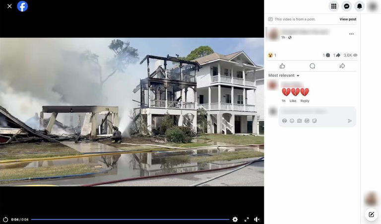 Sheriff: Saturday's Fripp Island fire claimed life of 59-year-old man ...