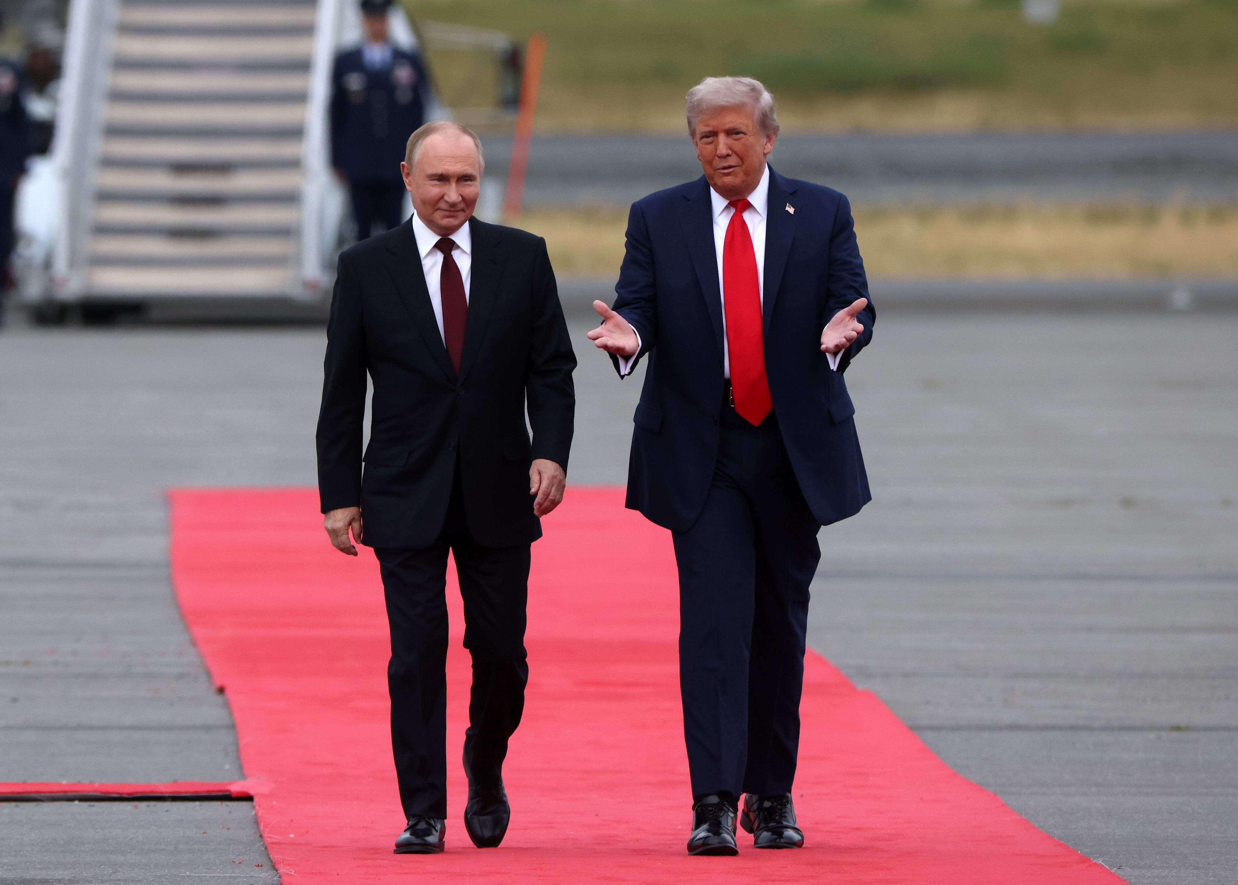 The summit in Alaska was largely considered a failure as the peace deal between Russia and Ukraine failed to materialize. / Contributor/Getty Images