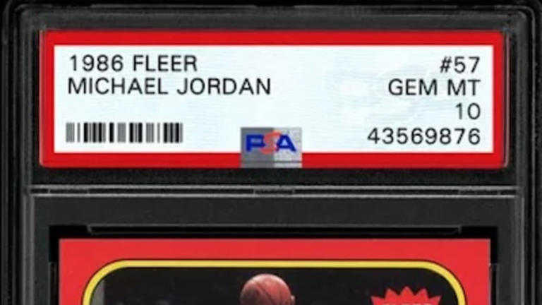 Michael Jordan's 5 most graded basketball cards